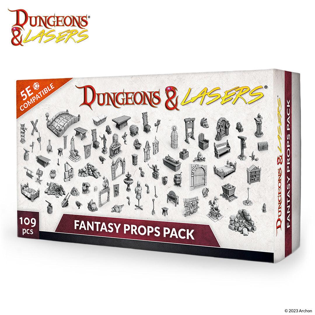 Dungeons & Lasers: Fantasy Props Pack – Gap Games