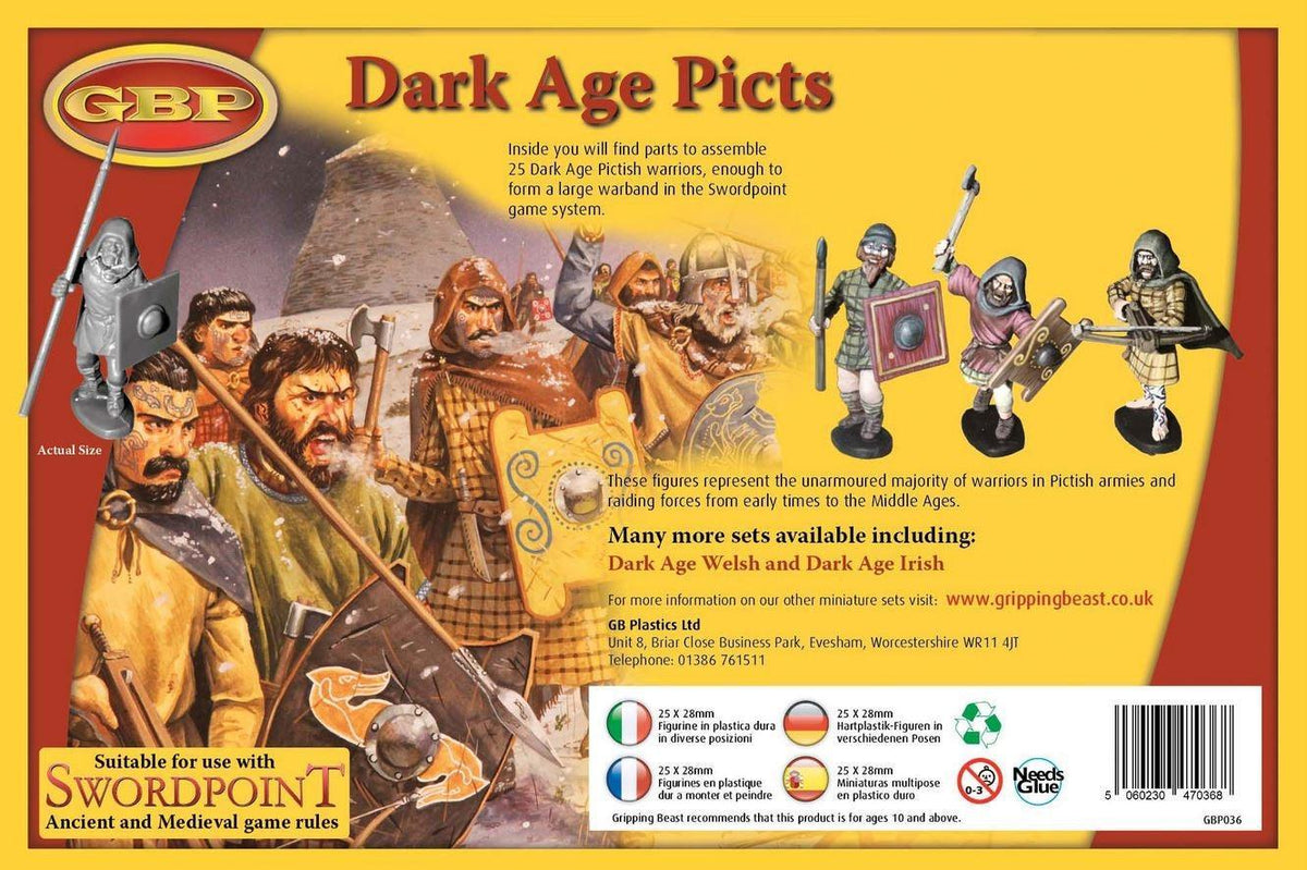 Gripping Beast - Plastic Dark Age Picts – Gap Games