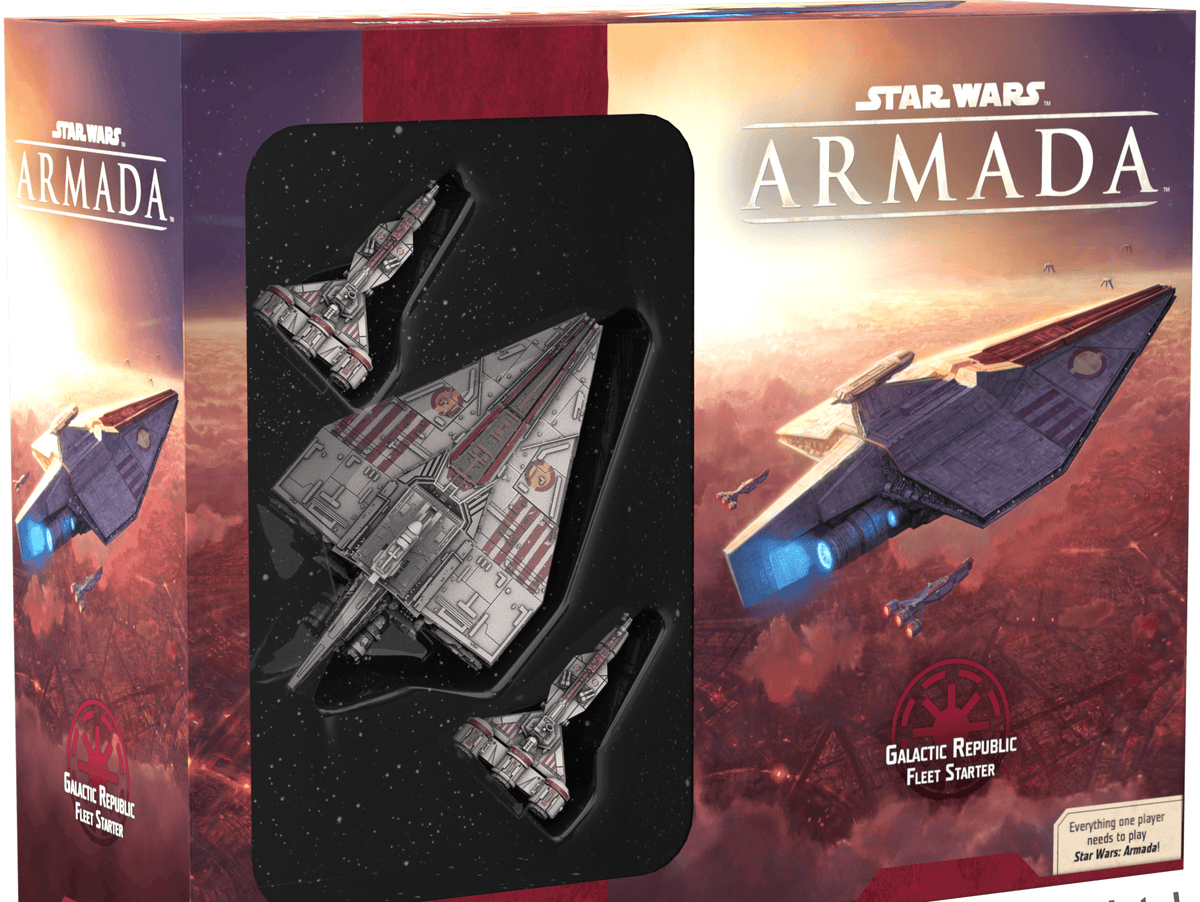 Star Wars Armada Galactic Republic Fleet Starter Gap Games