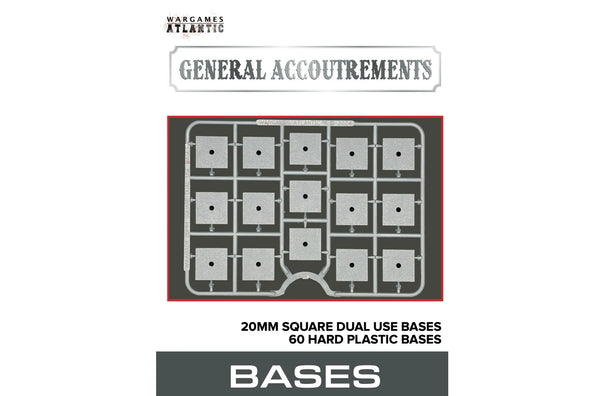 Wargames Atlantic: General Accoutrements - 20mm Dual Use Bases