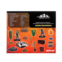 WizKids Deep Cuts Unpainted Miniatures Castle Kingdom Retainers