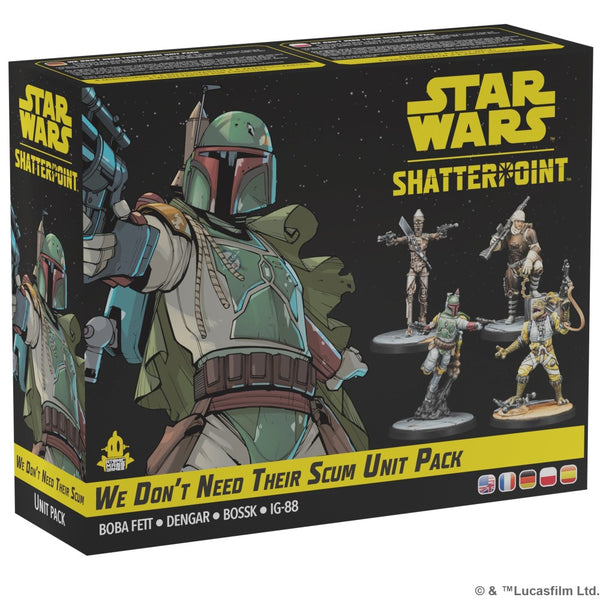 Star Wars: Shatterpoint – We Don’t Need Their Scum Squad Pack