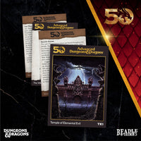 Beadle & Grimm's The Temple of Elemental Evil Dice & Accessories Set D&D 50th