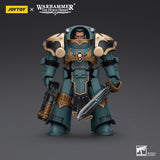 Warhammer Collectibles: 1/18 Scale Sons Of Horus Tartaros Terminator Squad Sergeant & Power Sword