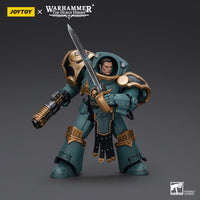 Warhammer Collectibles: 1/18 Scale Sons Of Horus Tartaros Terminator Squad Sergeant & Power Sword