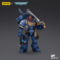 Warhammer Collectibles: 1/18 Scale Ultramarines Jump Pack Intercessors Sergeant With Plasma Pistol