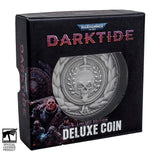 Warhammer 40000 Darktide Deluxe Collectible Coin - Pre-Order