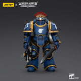 Warhammer Collectibles: 1/18 Scale Ultramarines Legion MKIII Tactical Squad Sergeant with Power Swd