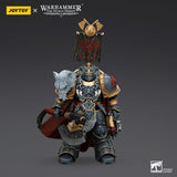 Warhammer Collectibles: 1/18 Scale Space Wolves Legion Praetor with Power Axe and Combat Shield