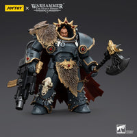 Warhammer Collectibles: 1/18 Scale Space Wolves Hvarl Red-Blade