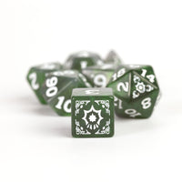 Sirius Dice - D&D Adventure Dice - Cleric - Green