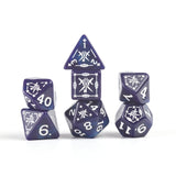 Sirius Dice - D&D Adventure Dice - Rogue - Purple