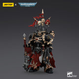 Warhammer Collectibles: 1/18 Scale Chaos Space Marines Black Legion Chosen Champion with bolter - Pre-Order