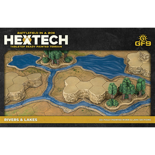 Hextech Terrain: Rivers and Lakes - Pre-Order