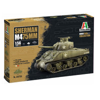 ITALERI M4 SHERMAN 75 MM 1:56 / 28mm - Bolt Action Scale