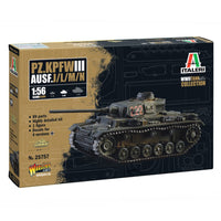 ITALERI PZ.KPFW. III AUSF.J/L/M/N 1:56 / 28mm - Bolt Action Scale