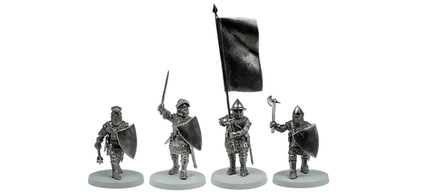 V&V Metal Miniatures - English Medieval Knights