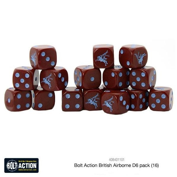Bolt Action - D6 Dice Pack - British Airborne
