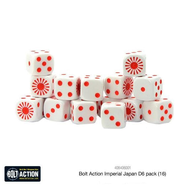 Bolt Action - D6 Dice Pack - Imperial Japanese