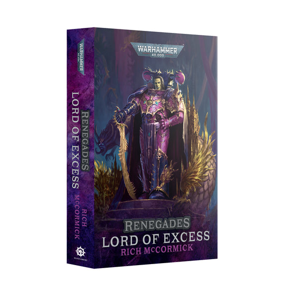 Renegades: Lord of Excess (Paperback) - Pre-Order