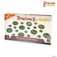 Dungeons & Lasers Miniatures: Detailed Bases Pack