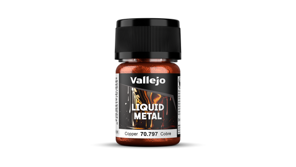 Vallejo 70797 Model Color Metallic Copper (Alcohol Base) 35 ml Acrylic Paint