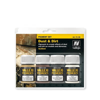 Vallejo Pigments Set Dust & Dirt 4 x 35ml [73190]