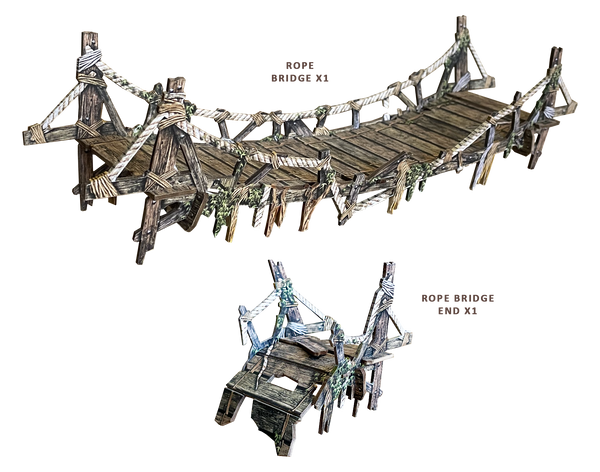 Maladum Dungeon Rope Bridge