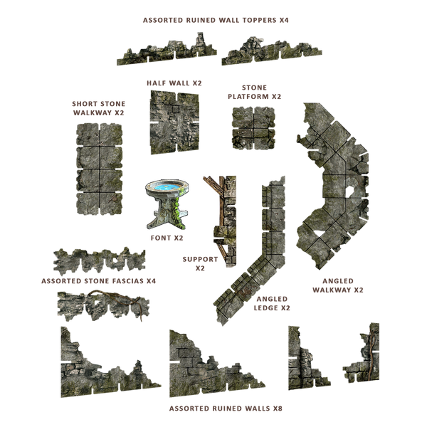 Maladum Dungeon Ruined Tower