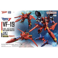 HG 1/100 VF-19 Custom Fire Valkyrie with Sound Booster