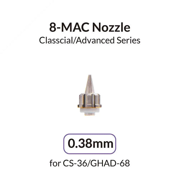 Gaahleri Airbrush 0.38mm Nozzle of Quick Self-Centering Structure for CS-36 & GHAD-68