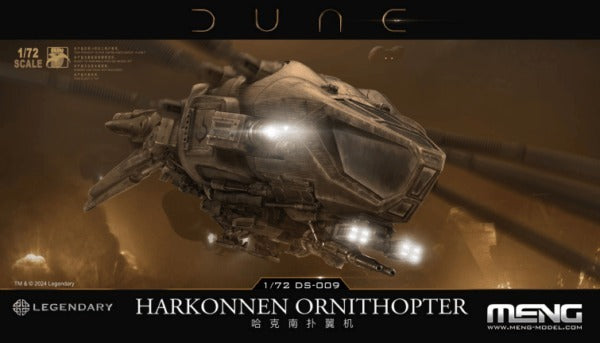 Meng 1/72 Dune Harkonnen Ornithopter Plastic Model Kit