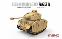 Meng German Medium Tank Panzer IV (Cartoon Model)