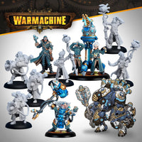 Warmachine: Cygnar Storm Forge Command Cadre - Pre-Order