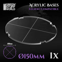 GREEN STUFF WORLD Acrylic Bases - Round 150 mm (Legion)