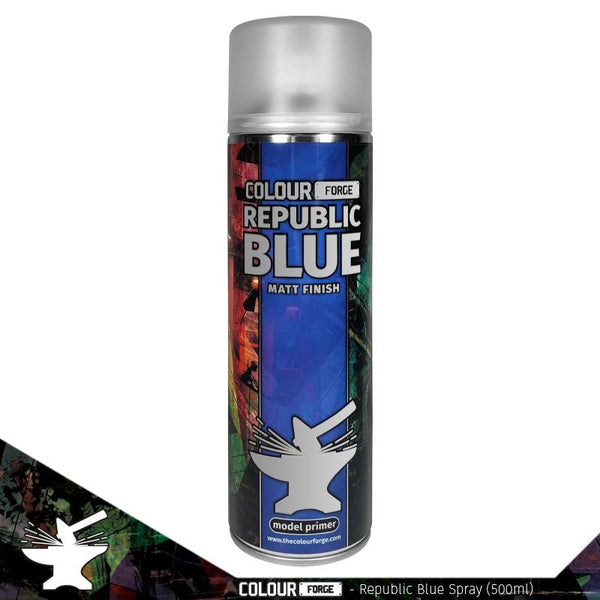 Colour Forge - Aerosol Spray Primer - Republic Blue 500ml
