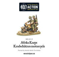 Afrika Korps Kradschutzen motorcycle - Gap Games