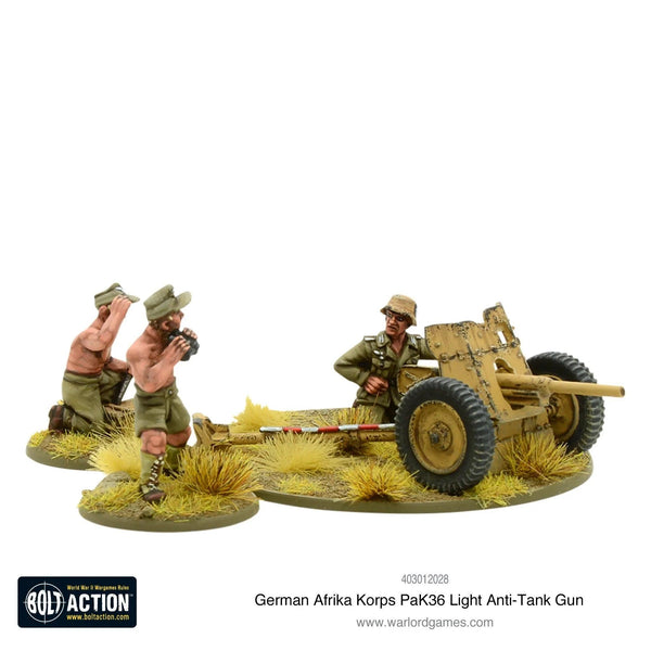 Afrika Korps Pak 36 light anti-tank gun - Gap Games