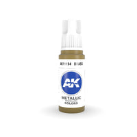 AK Interactive 3Gen Acrylics - Brass 17ml - Gap Games