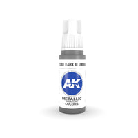 AK Interactive 3Gen Acrylics - Dark Aluminium 17ml - Gap Games