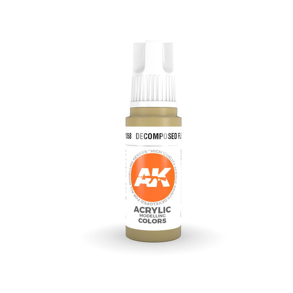 AK Interactive 3Gen Acrylics - Decomposed Flesh 17ml - Gap Games