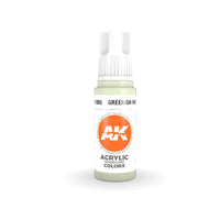 AK Interactive 3Gen Acrylics - Greenish White 17ml - Gap Games