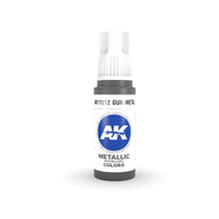 AK Interactive 3Gen Acrylics - Gun Metal 17ml - Gap Games