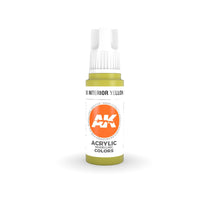 AK Interactive 3Gen Acrylics - Interior Yellow Green 17ml - Gap Games