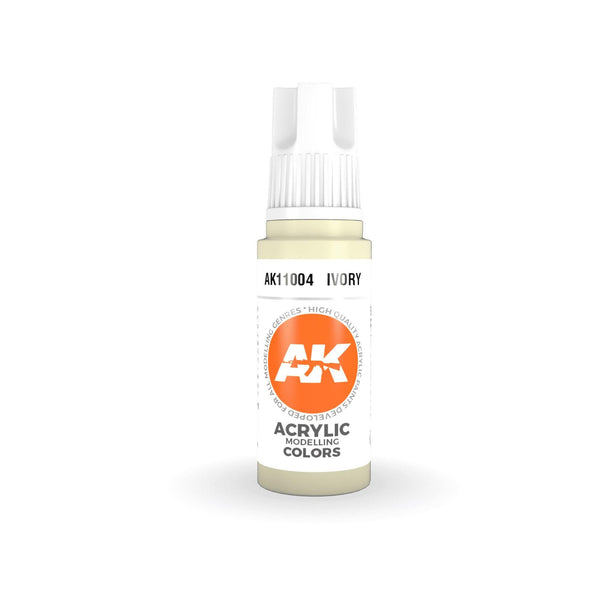 AK Interactive 3Gen Acrylics - Ivory 17ml - Gap Games