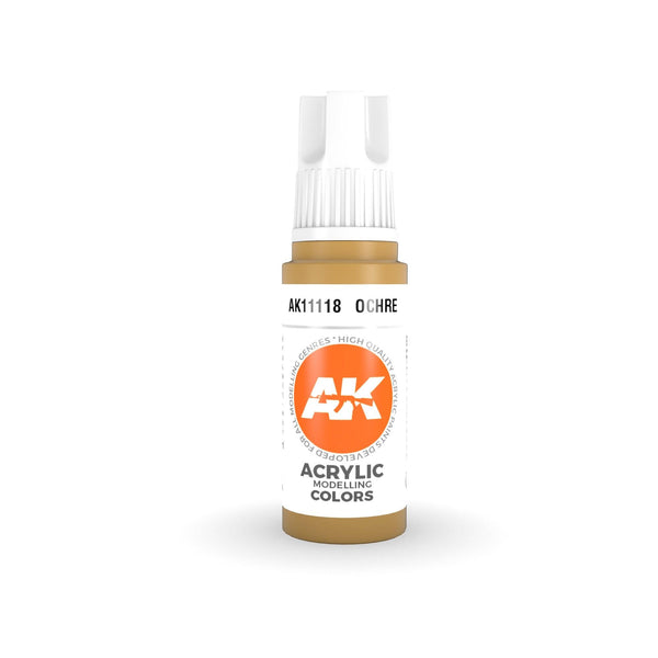 AK Interactive 3Gen Acrylics - Ocher 17ml - Gap Games