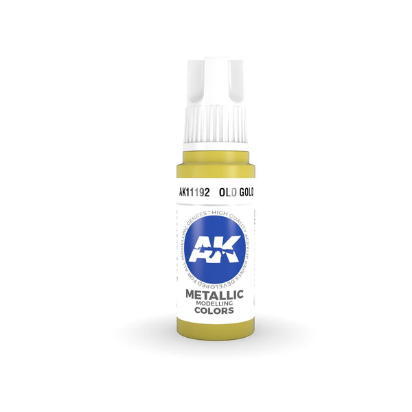 AK Interactive 3Gen Acrylics - Old Gold 17ml - Gap Games