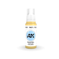 AK Interactive 3Gen Acrylics - Pastel Yellow 17ml - Gap Games