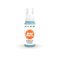 AK Interactive 3Gen Acrylics - Sky Blue 17ml - Gap Games