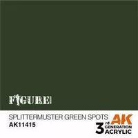 AK Interactive 3Gen Figures Acrylics - Splittermuster Green Spots 17ml - Gap Games